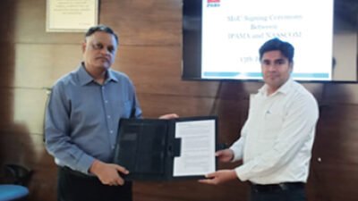 (L-R): Sudhanshu Mittal, Head, Gurugram Centre& Director – Technical Solutions, NASSCOM Center of Excellence – IOT & AI and Prashant Vats, Director-Operations, IPAMA